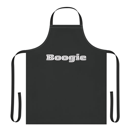 Boogie Black Unisex Chefs Apron