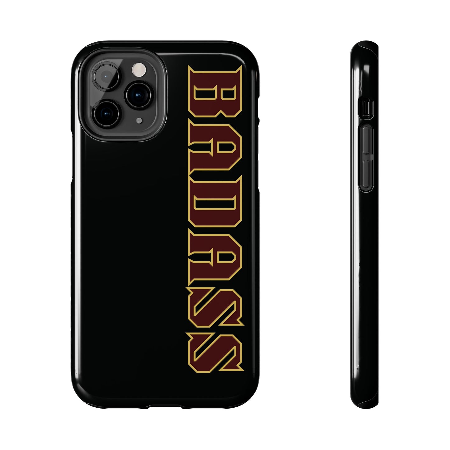 Badass Tough Phone Cases, iPhone & Samsung cases, wireless charging, empowered, strong, snarky, funny, gifts for women, gifts for men