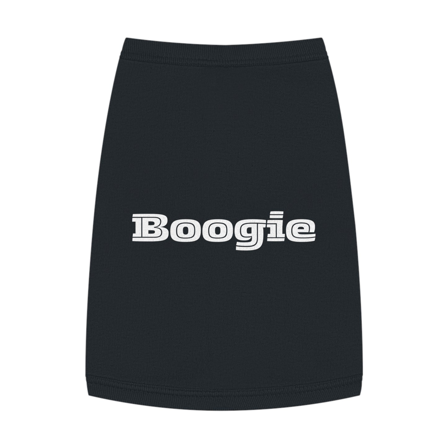 Boogie Black Pet Tank Top, pet shirts, pet clothes, funny dog clothes, gifts, pet fashions, attitude, dog shirts, cat shirts, pet shirts