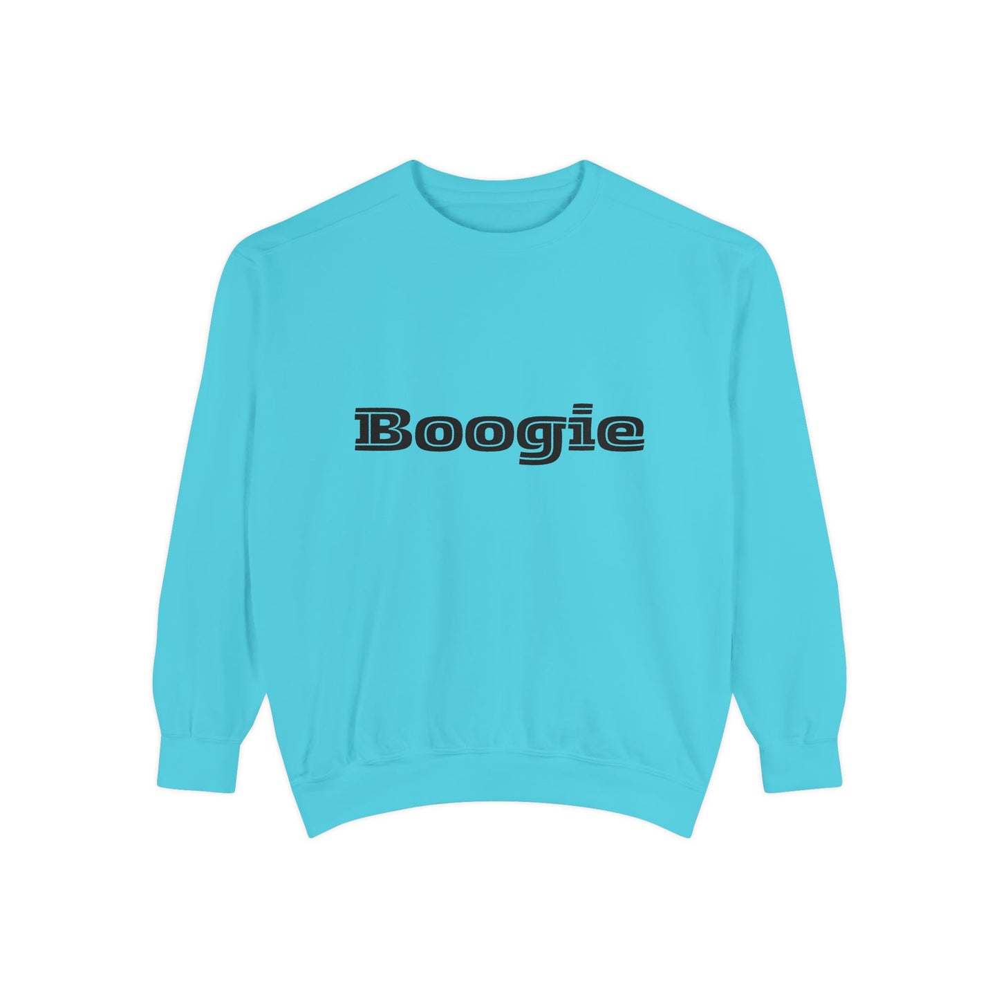 Boogie Sweatshirt - Dance Birthday Christmas Gift - Unisex Garment-Dyed