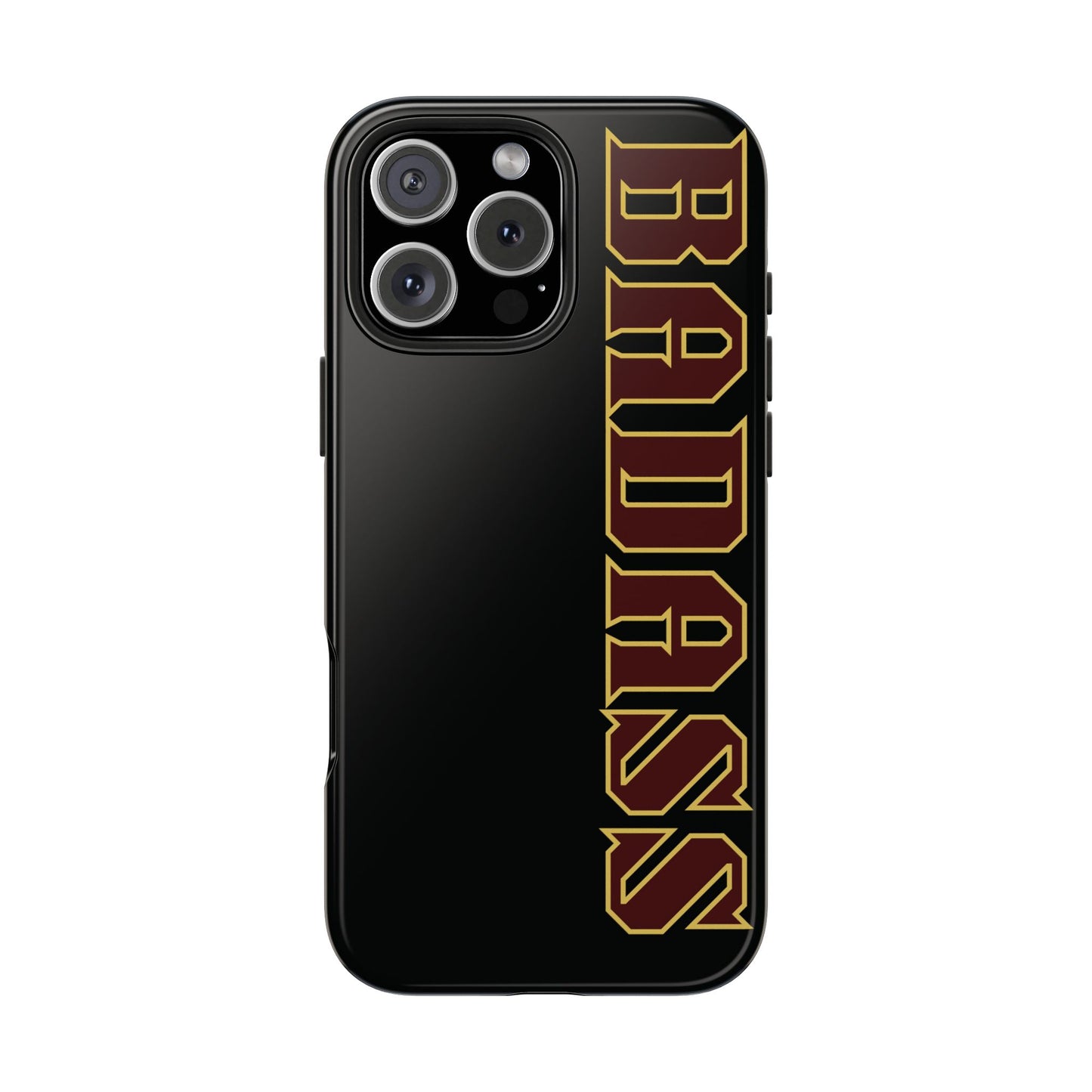 Badass Tough Phone Cases, iPhone & Samsung cases, wireless charging, empowered, strong, snarky, funny, gifts for women, gifts for men