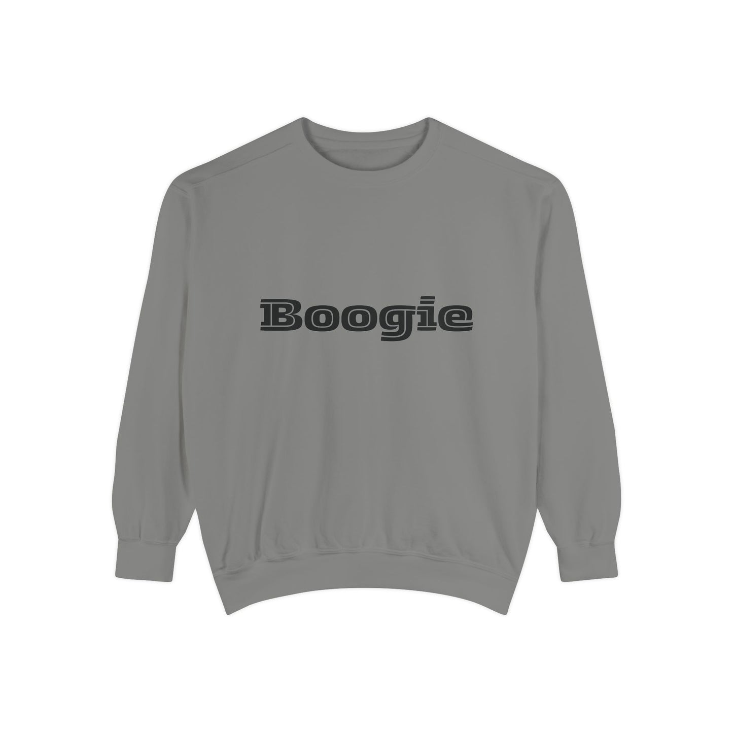 Boogie Sweatshirt - Dance Birthday Christmas Gift - Unisex Garment-Dyed
