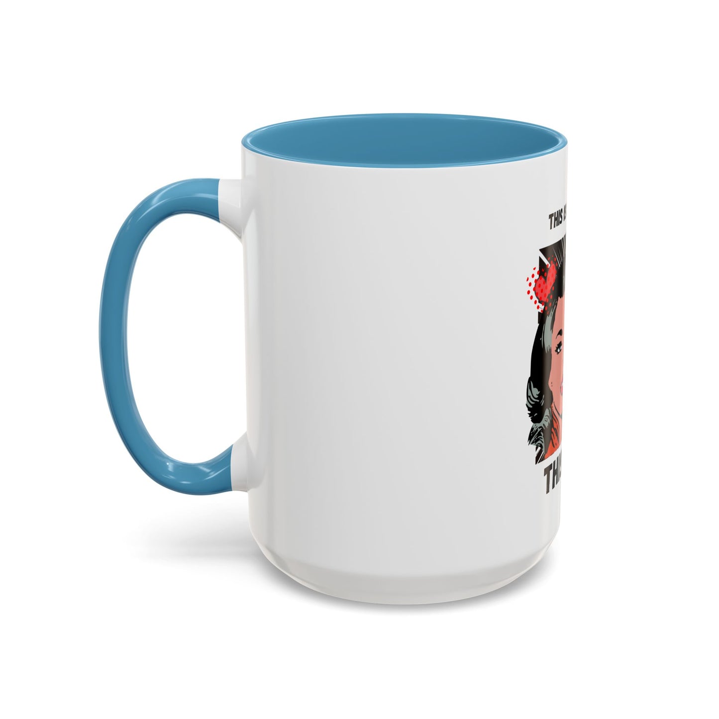 This Is Not A Mood Funny Coffee Mug -Gifts For Women, Friends, Ceramic, BPA-Free