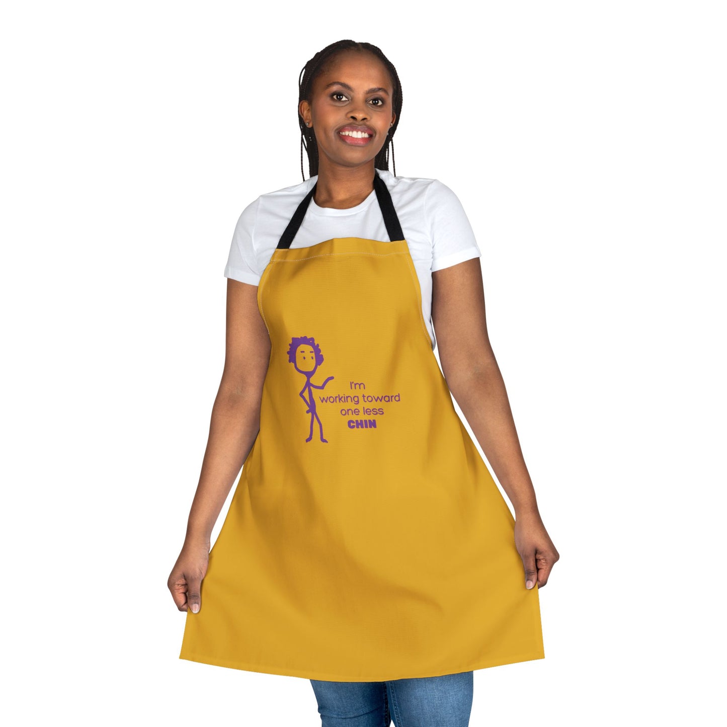 Apron - I’m Working Toward One Less Chin Unisex