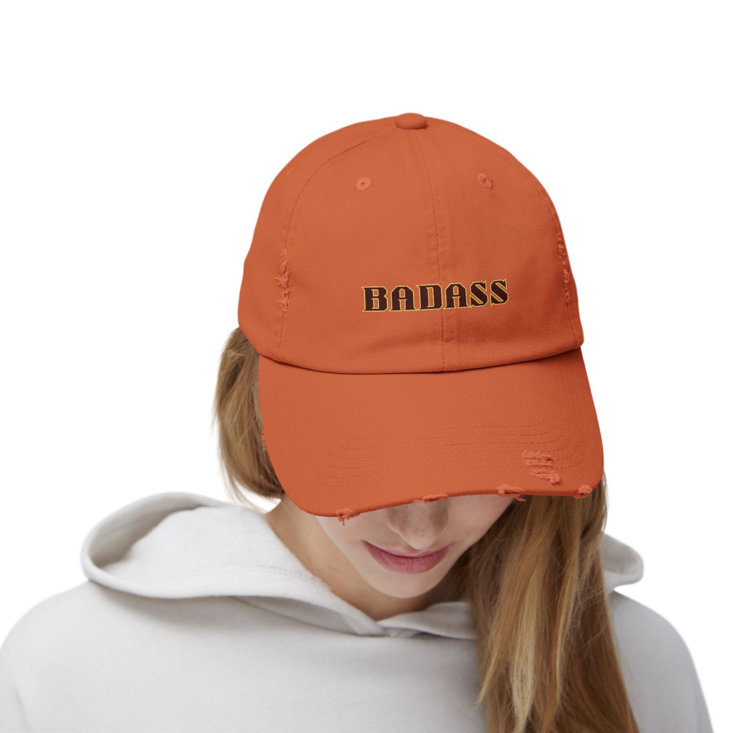 Badass Distressed Cap