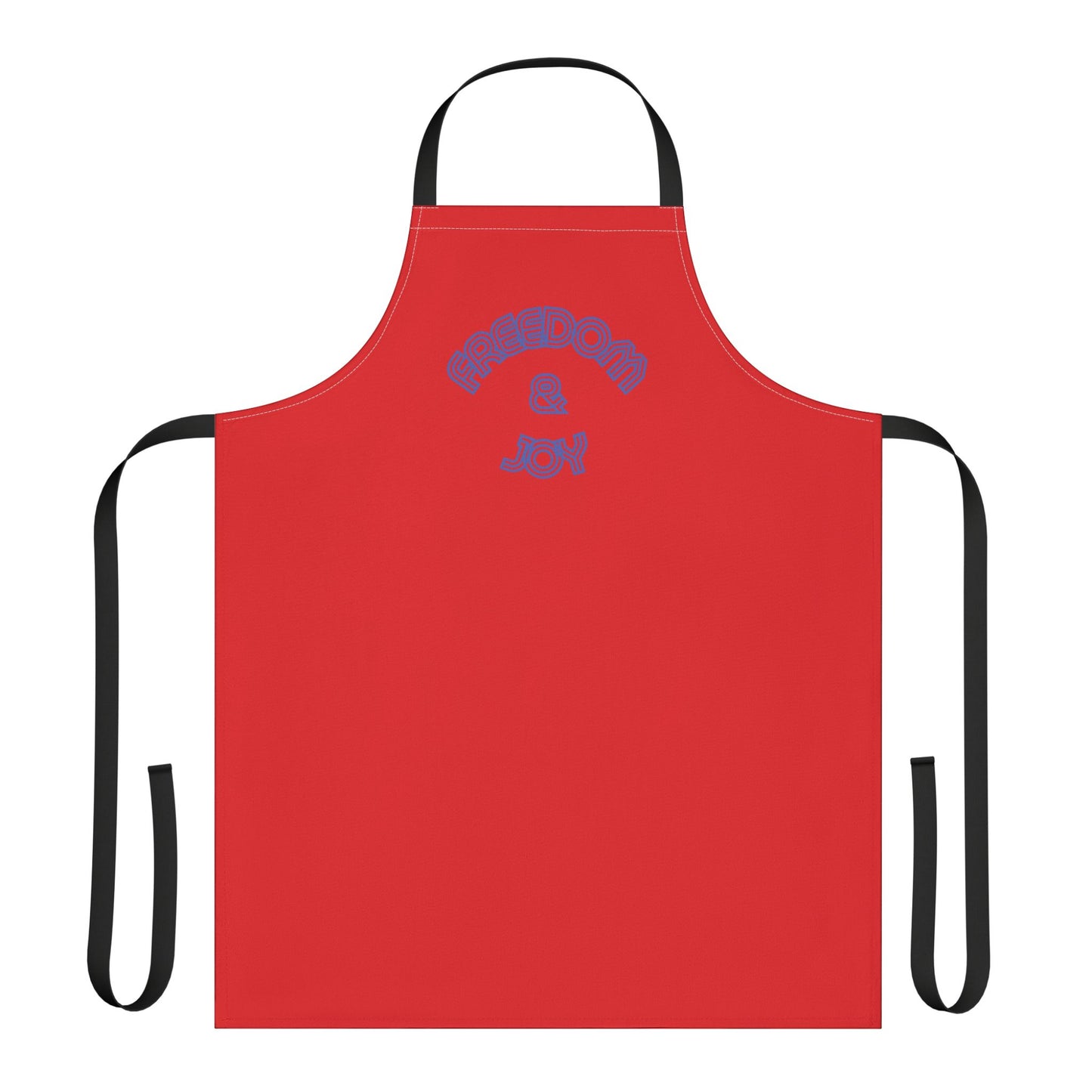 Freedom & Joy Red Unisex Chefs Apron
