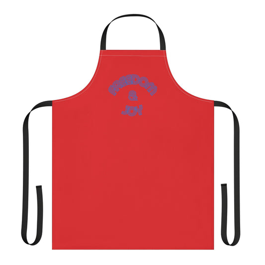 Freedom & Joy Red Unisex Chefs Apron