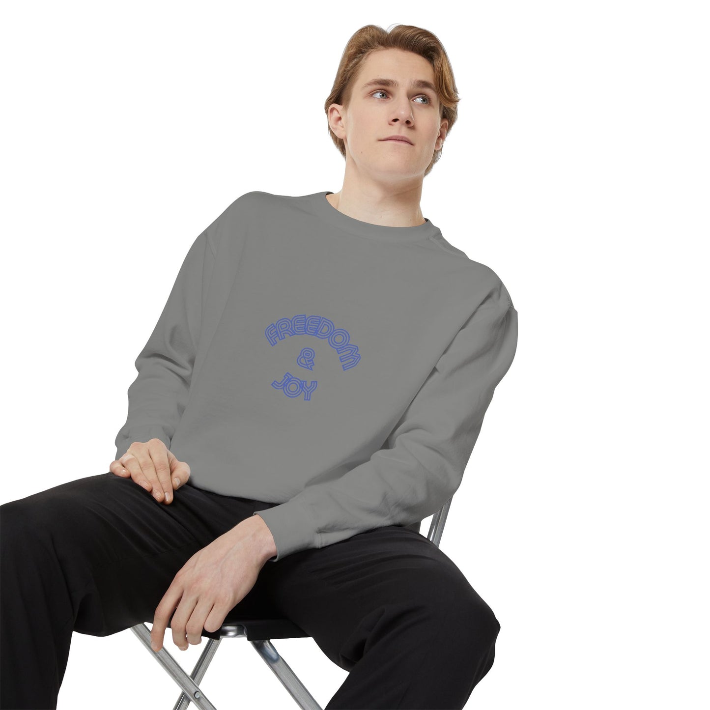 Freedom & Joy Unisex Sweatshirt - America Equality Love Election Gift Comfy