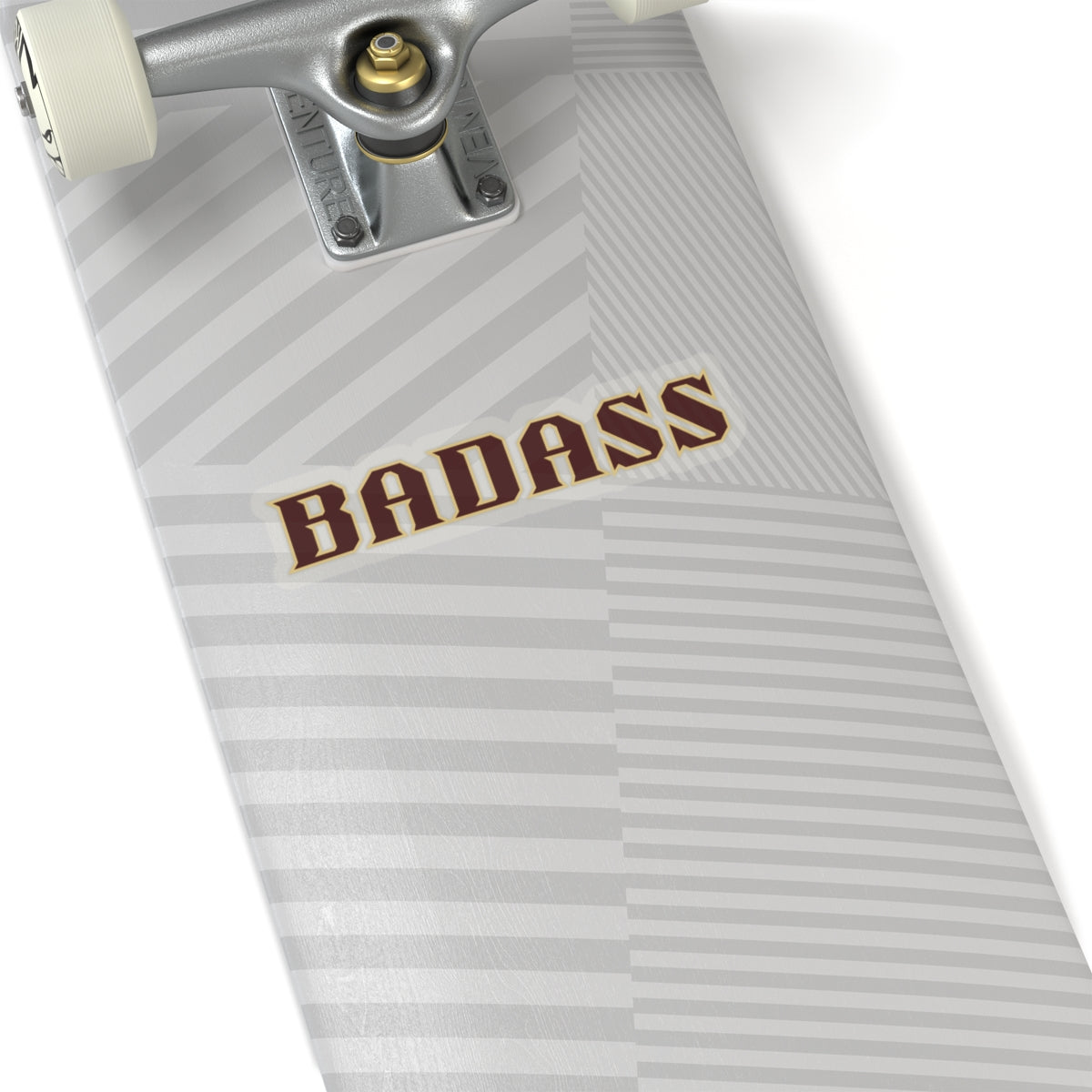 Badass Kiss-Cut Stickers, Cool Laptop Decal, Waterproof Vinyl Sticker, Trendy Phone Sticker, Unique Water Bottle Sticker, Edgy Car Decal