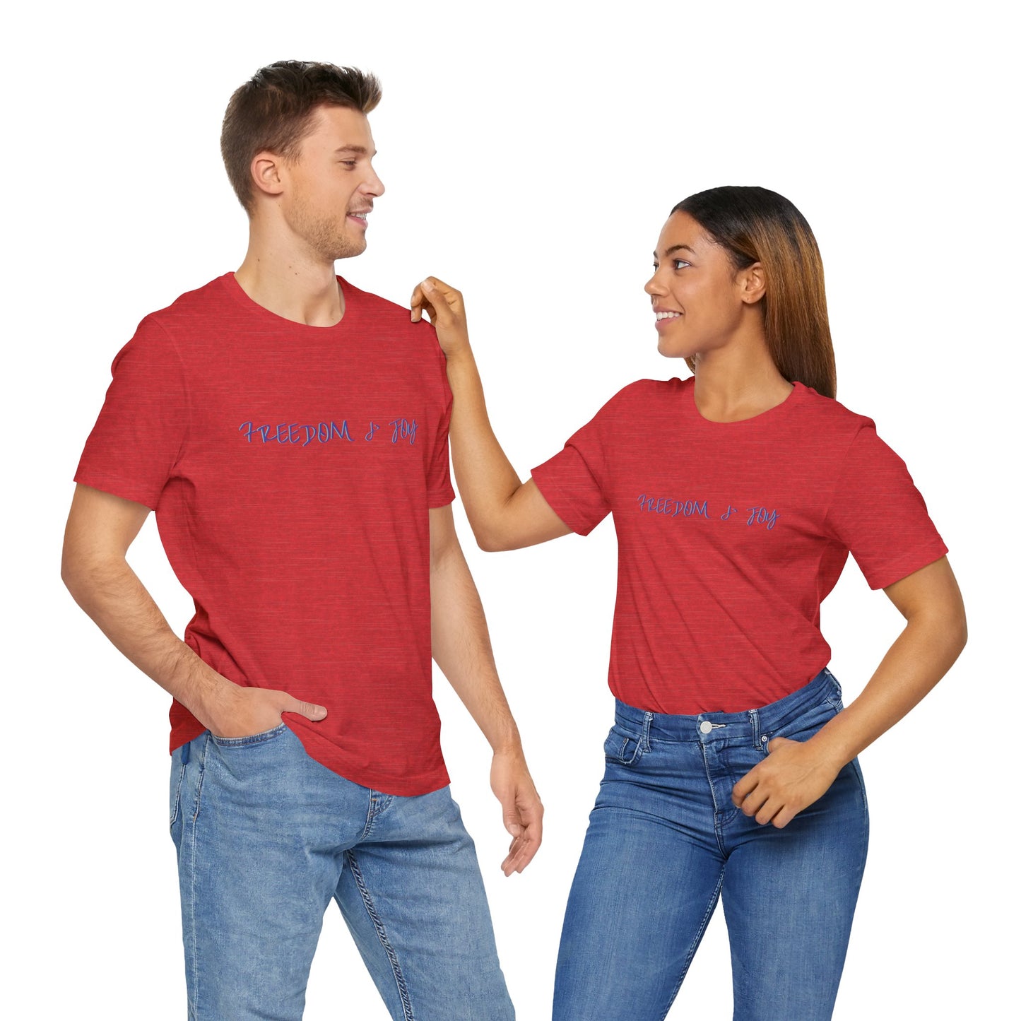 Freedom & Joy Unisex Tee - America Pride Equality Love Election Gift