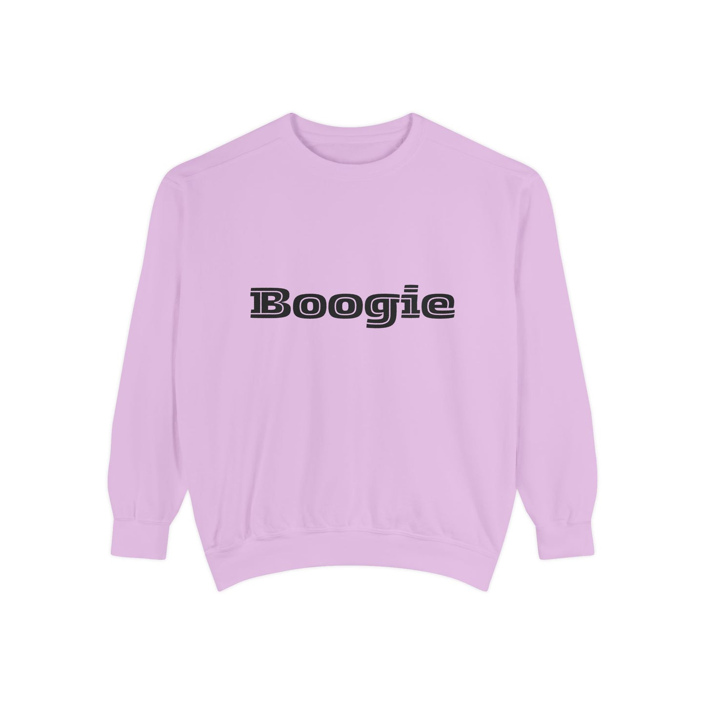 Boogie Sweatshirt - Dance Birthday Christmas Gift - Unisex Garment-Dyed