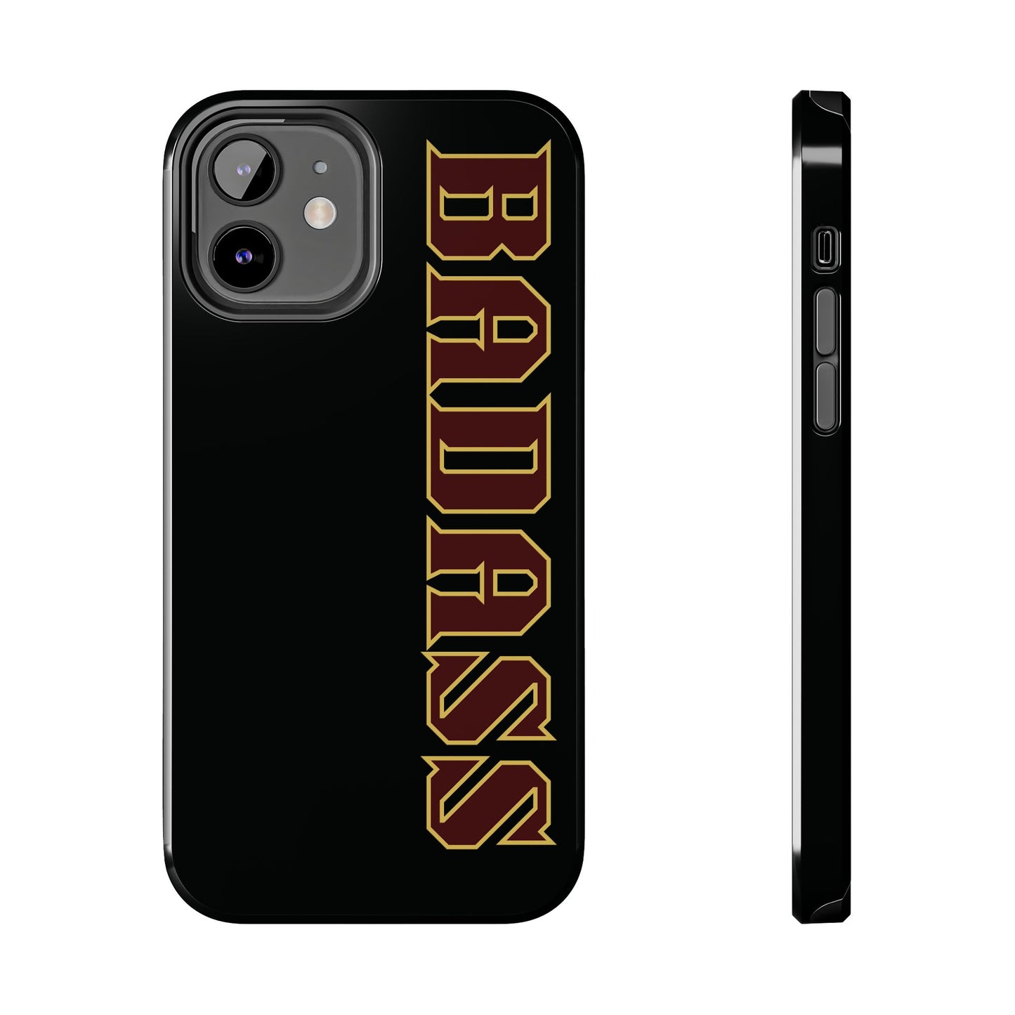 Badass Tough Phone Cases, iPhone & Samsung cases, wireless charging, empowered, strong, snarky, funny, gifts for women, gifts for men