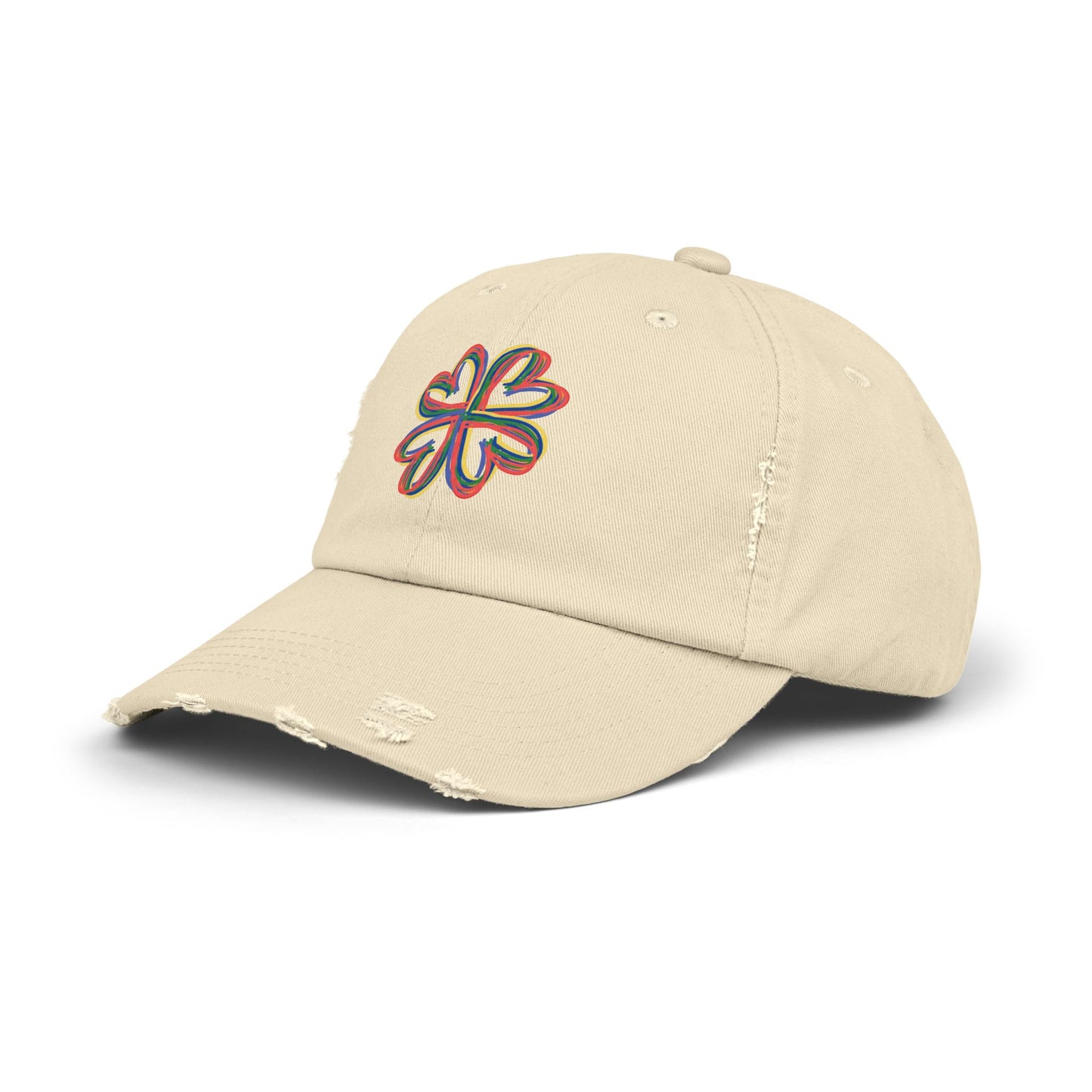 Floral Design Cap
