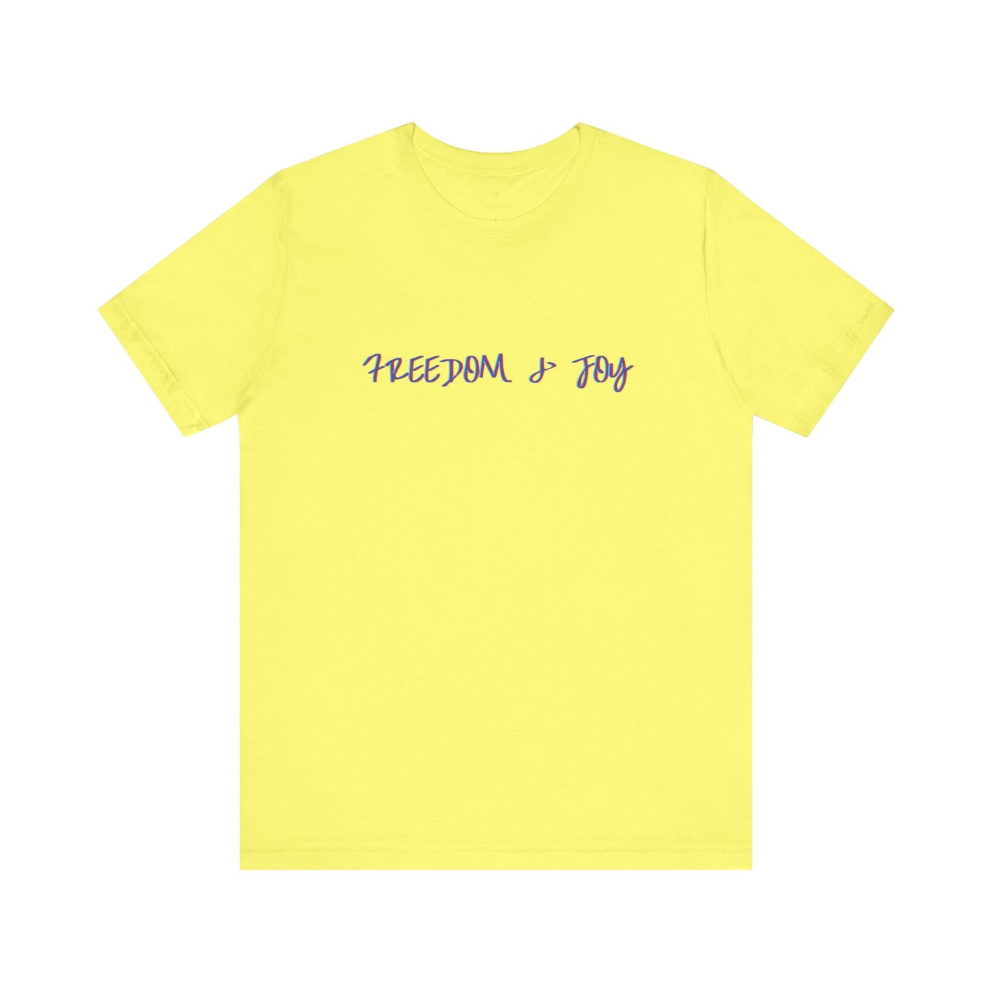 Freedom & Joy Unisex Tee - America Pride Equality Love Election Gift