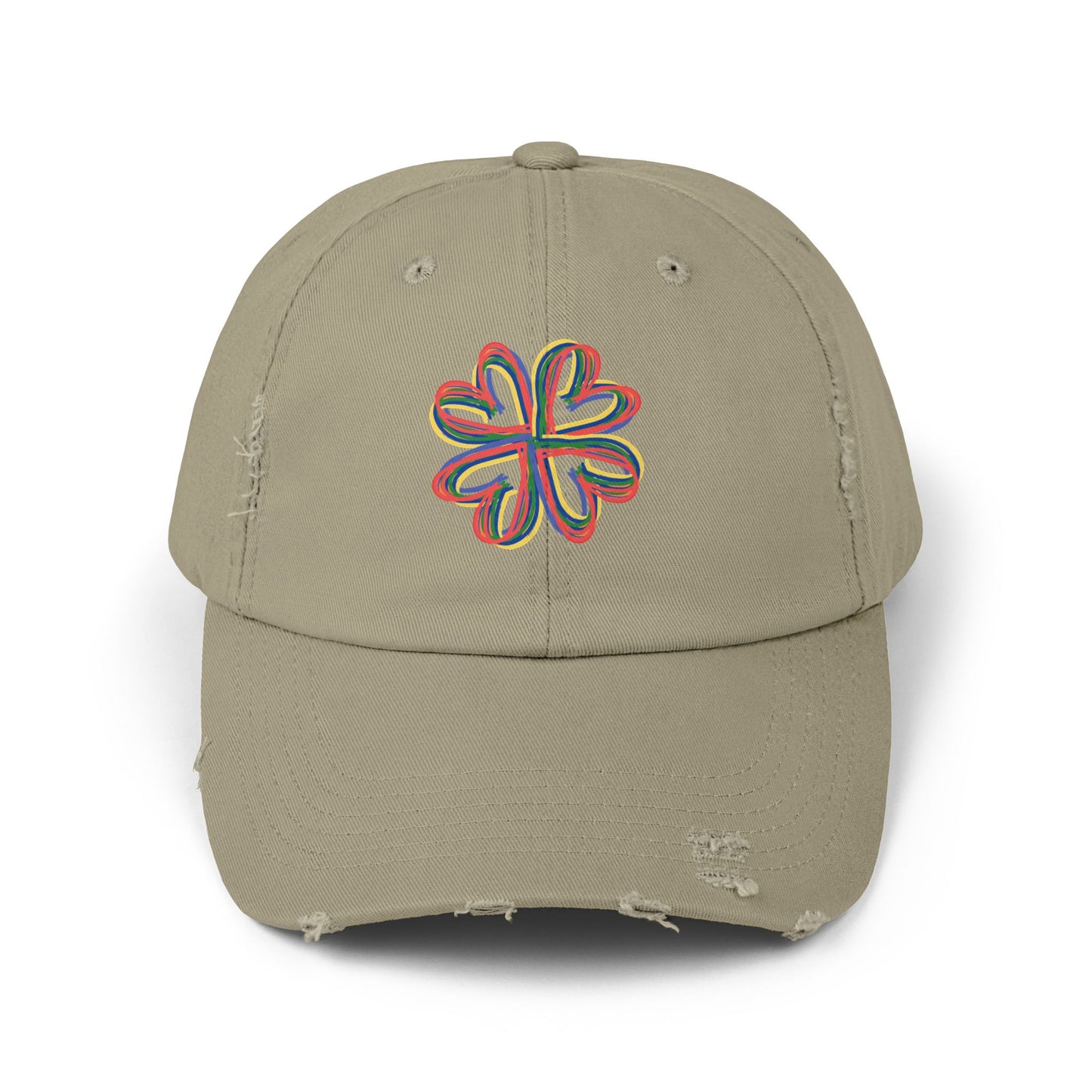 Floral Design Cap