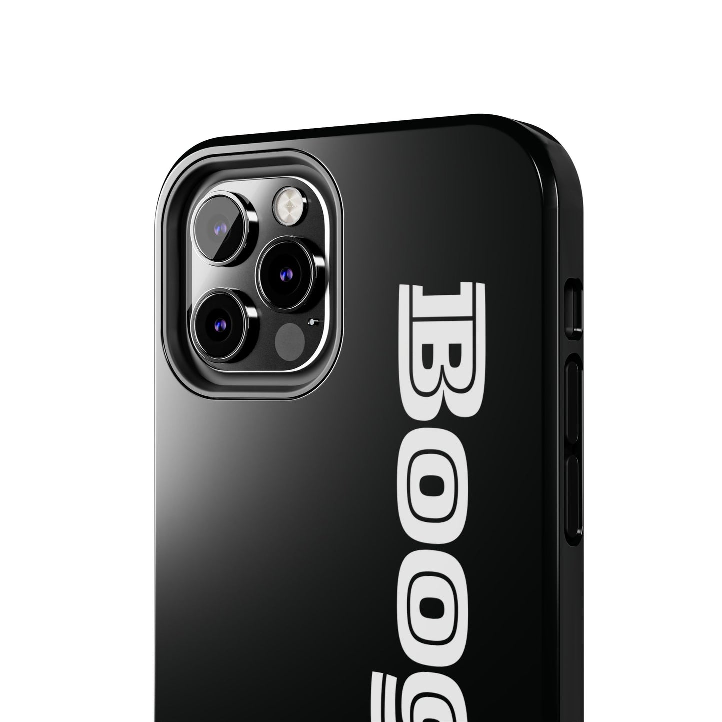 Boogie Black Tough Phone Cases, iPhone Samsung cases, wireless charging, gender neutral women men friends kids teens gift birthday Christmas