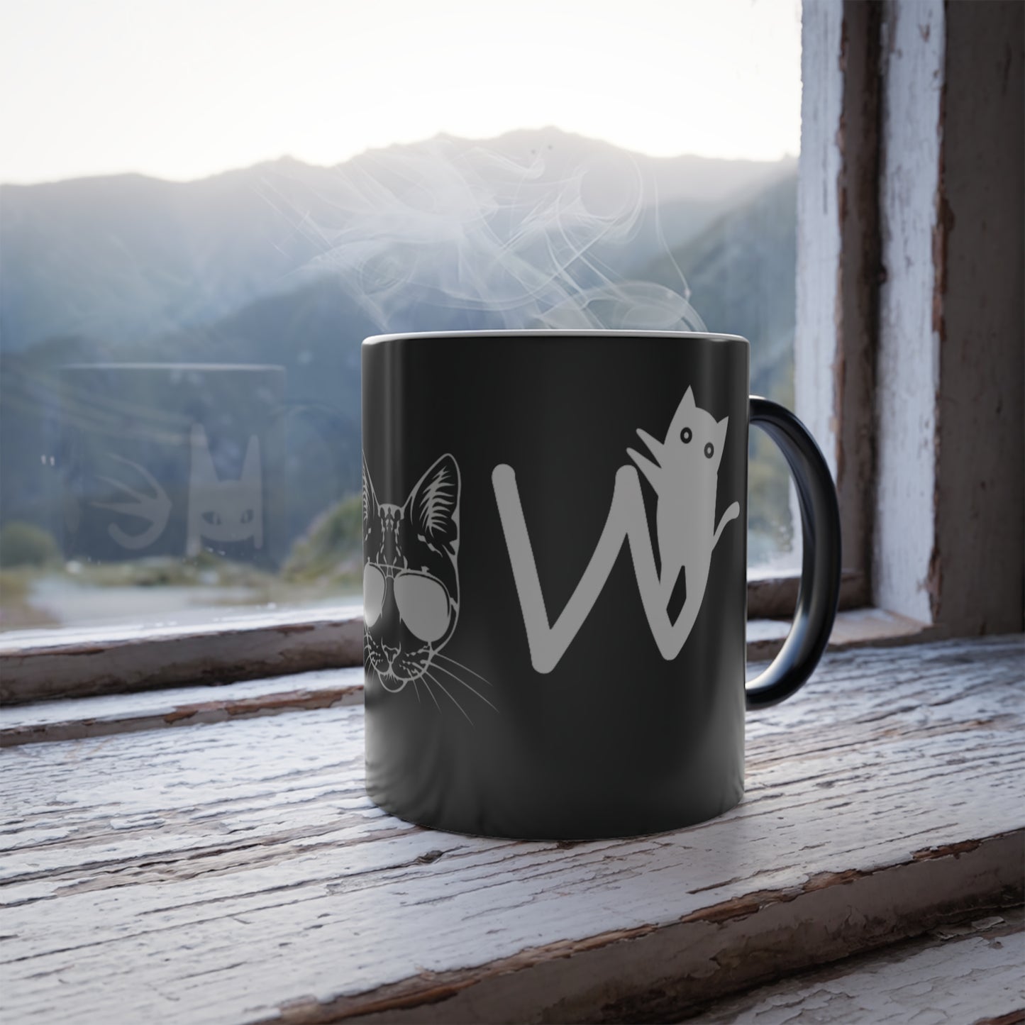 Meow Color Morphing Mug