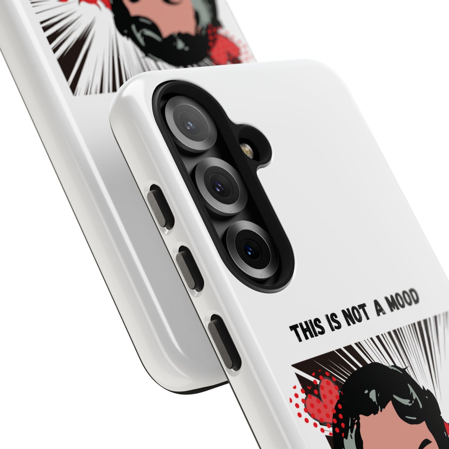 This is Not a Mood Tough Phone Cases, iPhone & Samsung cases, wireless charging, attitude, snarky, fun, gifts for women, gifts for friends
