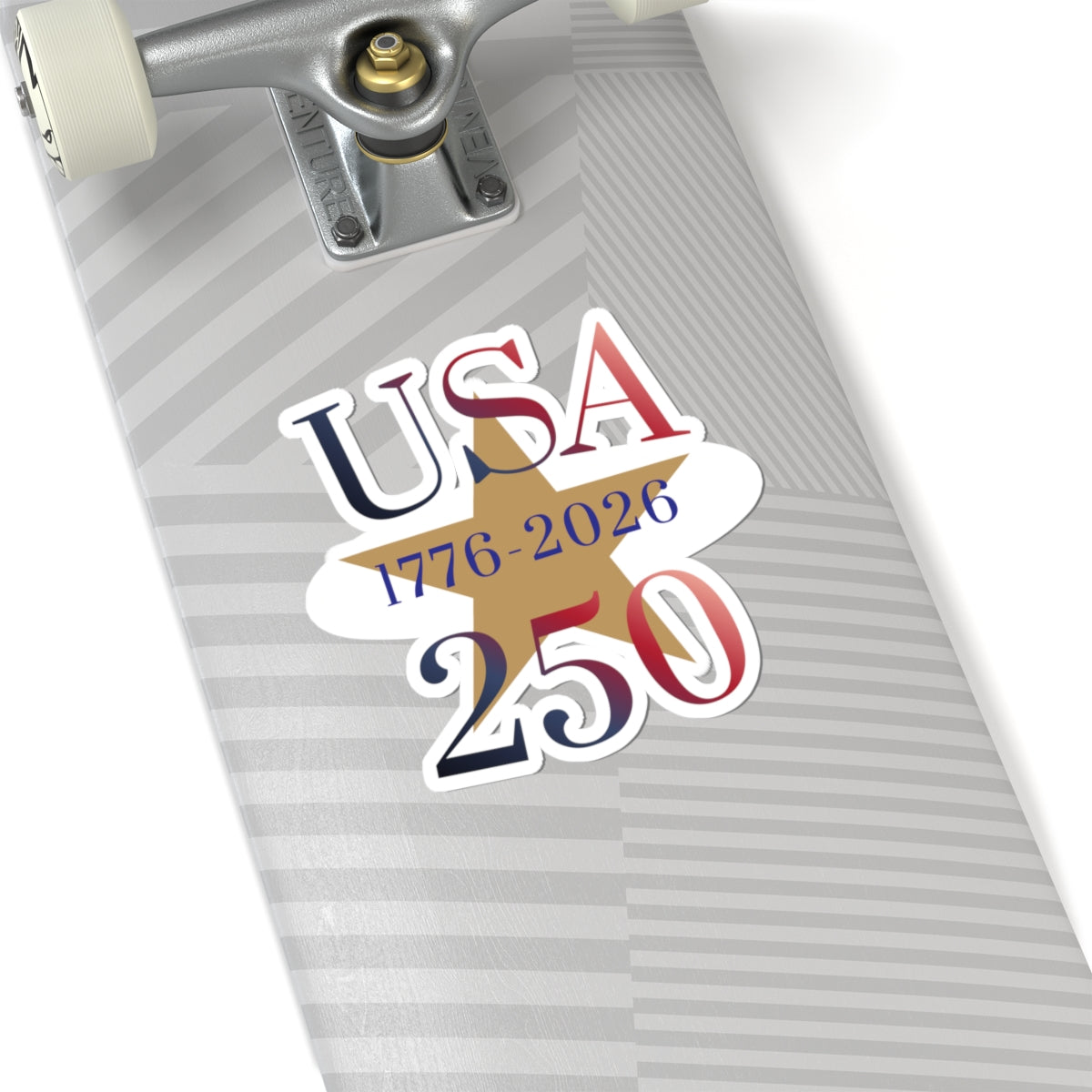 USA 250th Anniversary Kiss-Cut Sticker — 1776-2026 Patriotic Decal