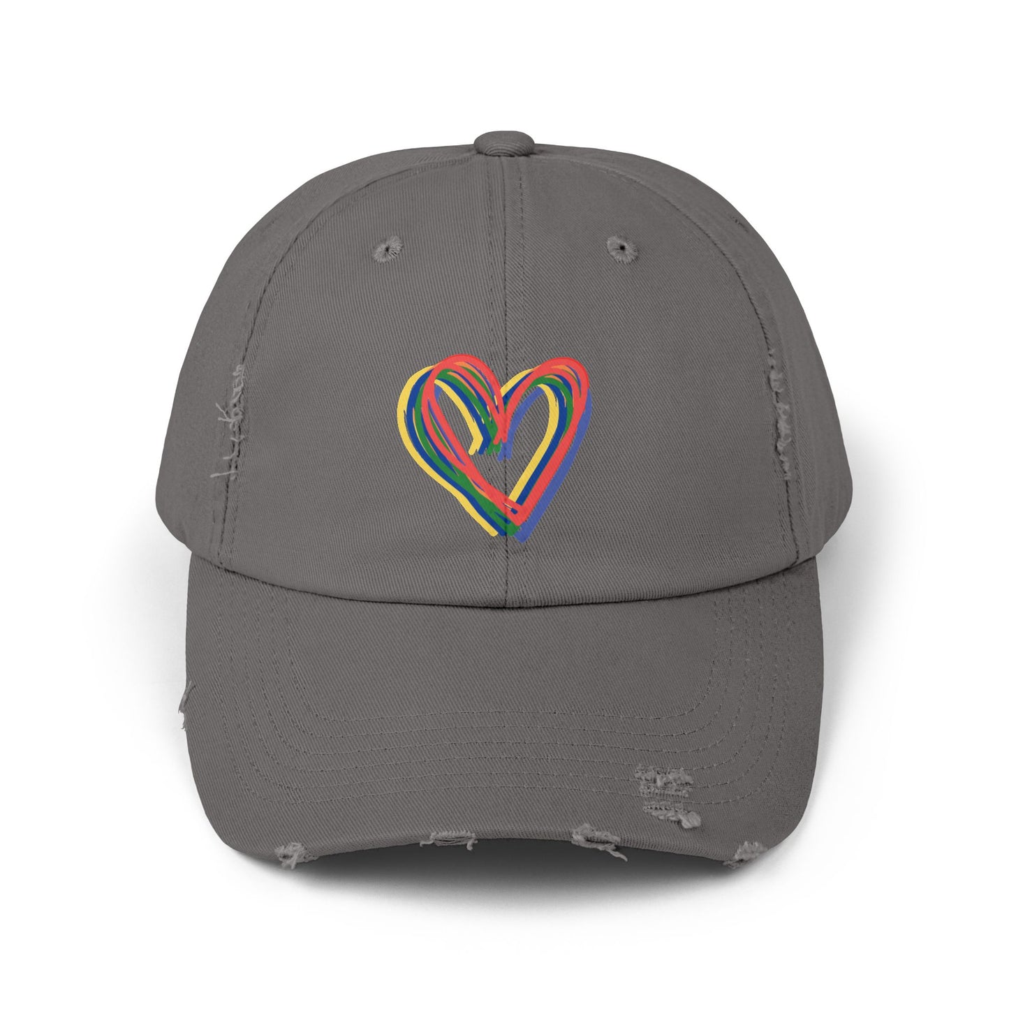 Rainbow Hearts Cap