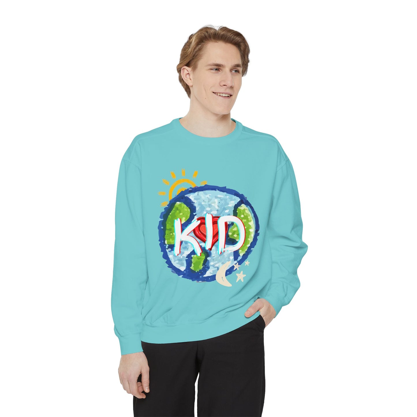 Kid World Graphic Unisex Sweatshirt