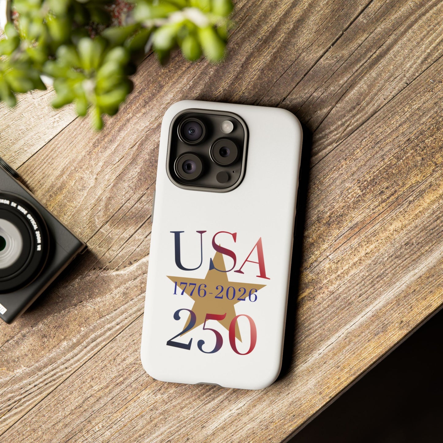 USA 250 Phone Case — 1776–2026 Bicentennial Celebration Protective Case
