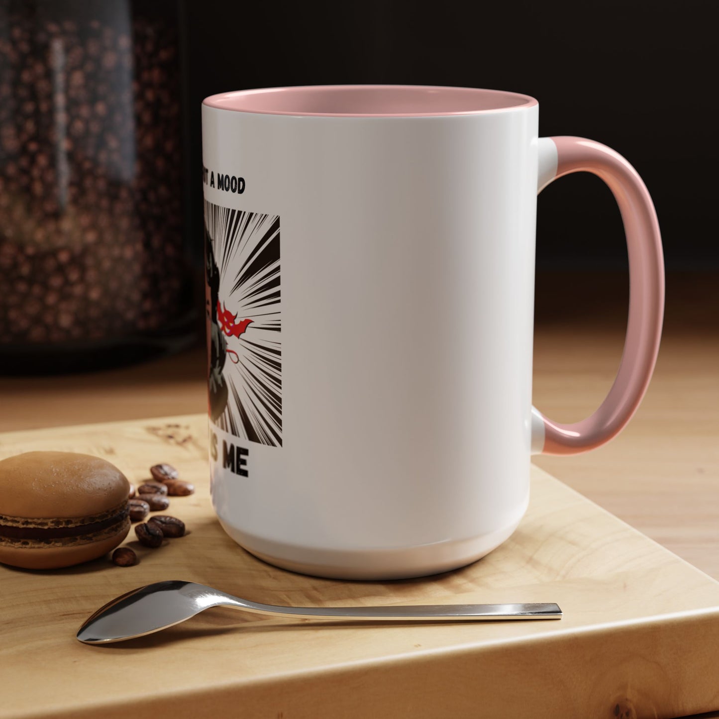 This Is Not A Mood Funny Coffee Mug -Gifts For Women, Friends, Ceramic, BPA-Free
