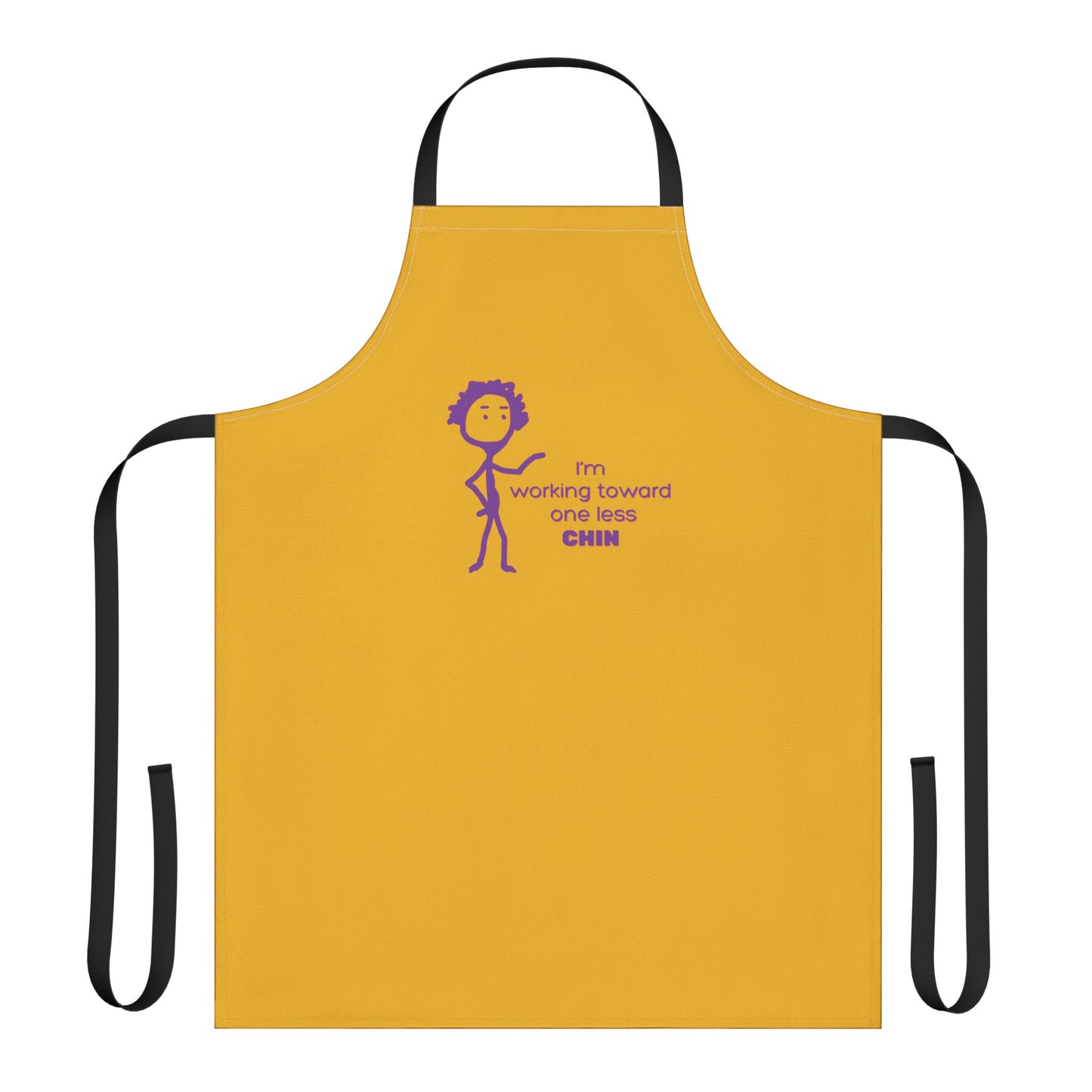 Apron - I’m Working Toward One Less Chin Unisex