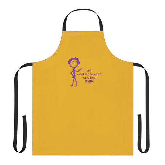 Apron - I’m Working Toward One Less Chin Unisex
