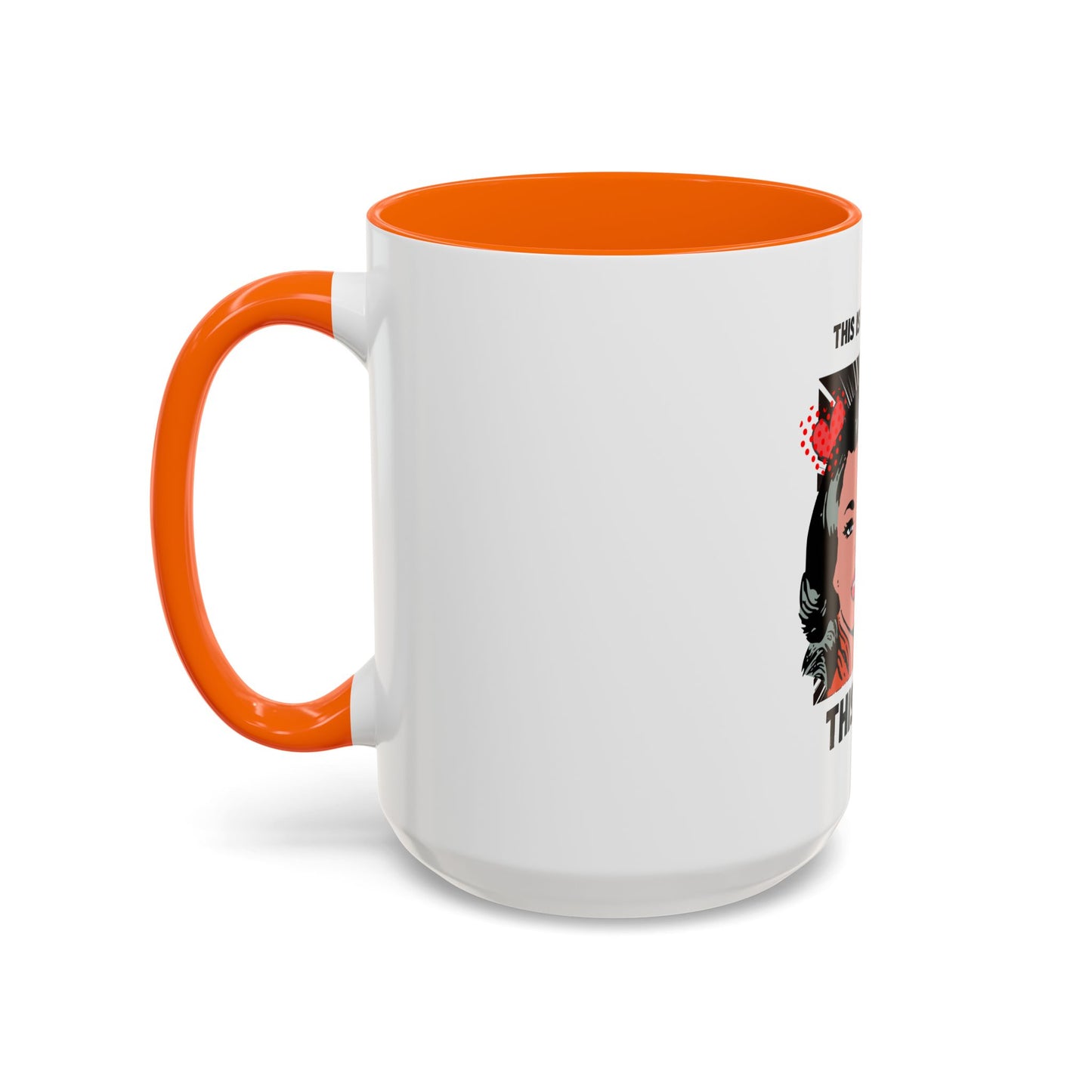 This Is Not A Mood Funny Coffee Mug -Gifts For Women, Friends, Ceramic, BPA-Free