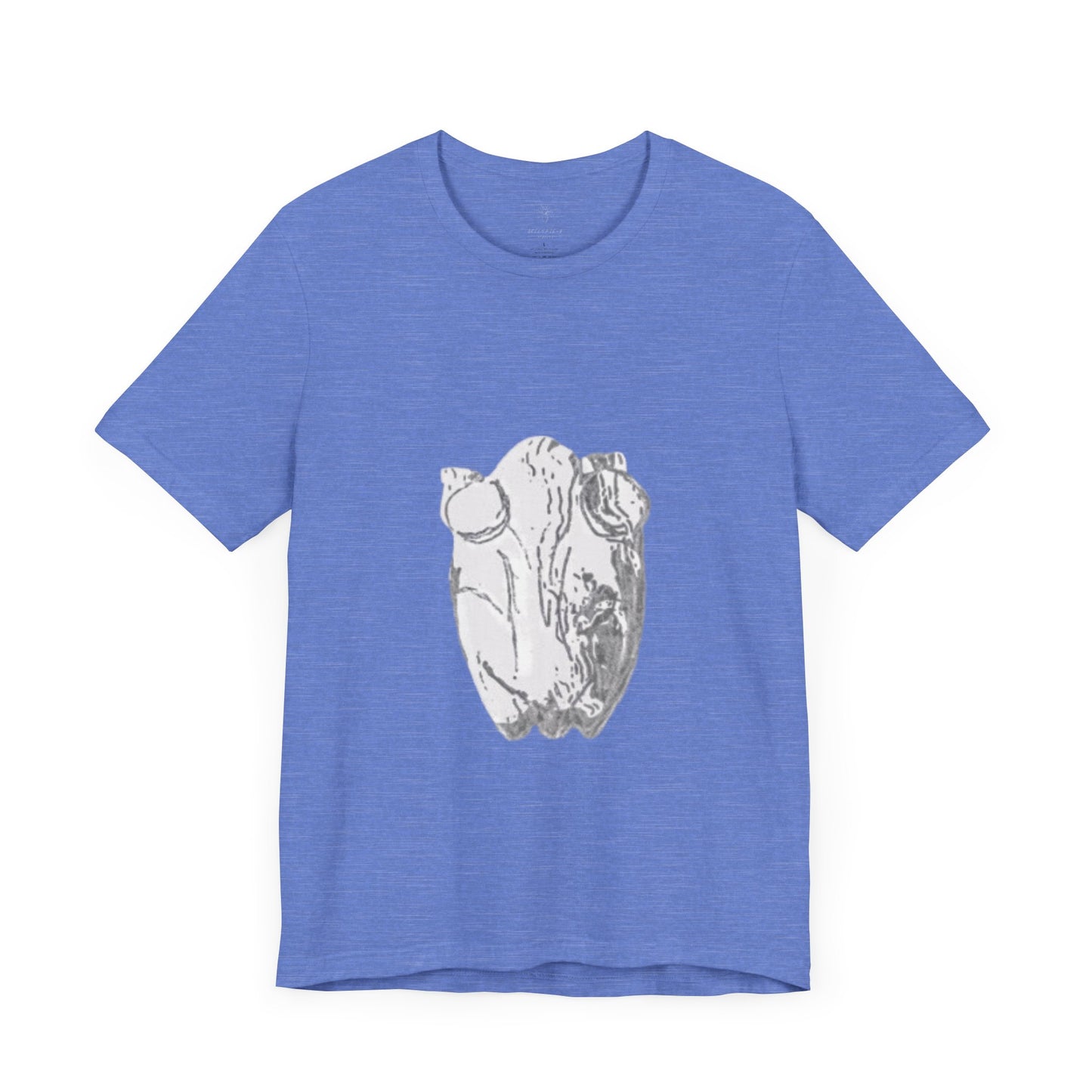 White Frog Unisex Tee - Nature and Animals Gender Neutral T-Shirt