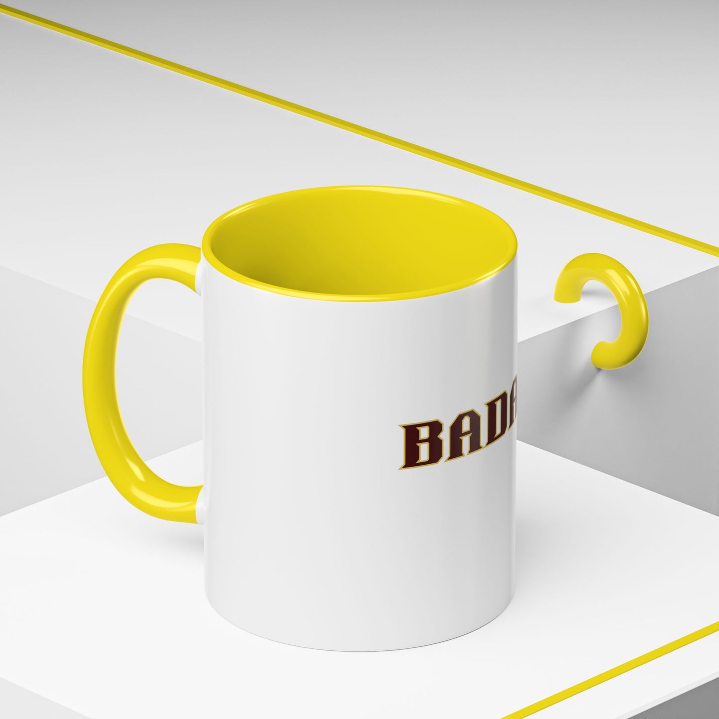 Badass Coffee Mug, Strong Empowered Bold Confident Gifts For Friends Mom Sister Dad Ceramic BPA-Free Gift