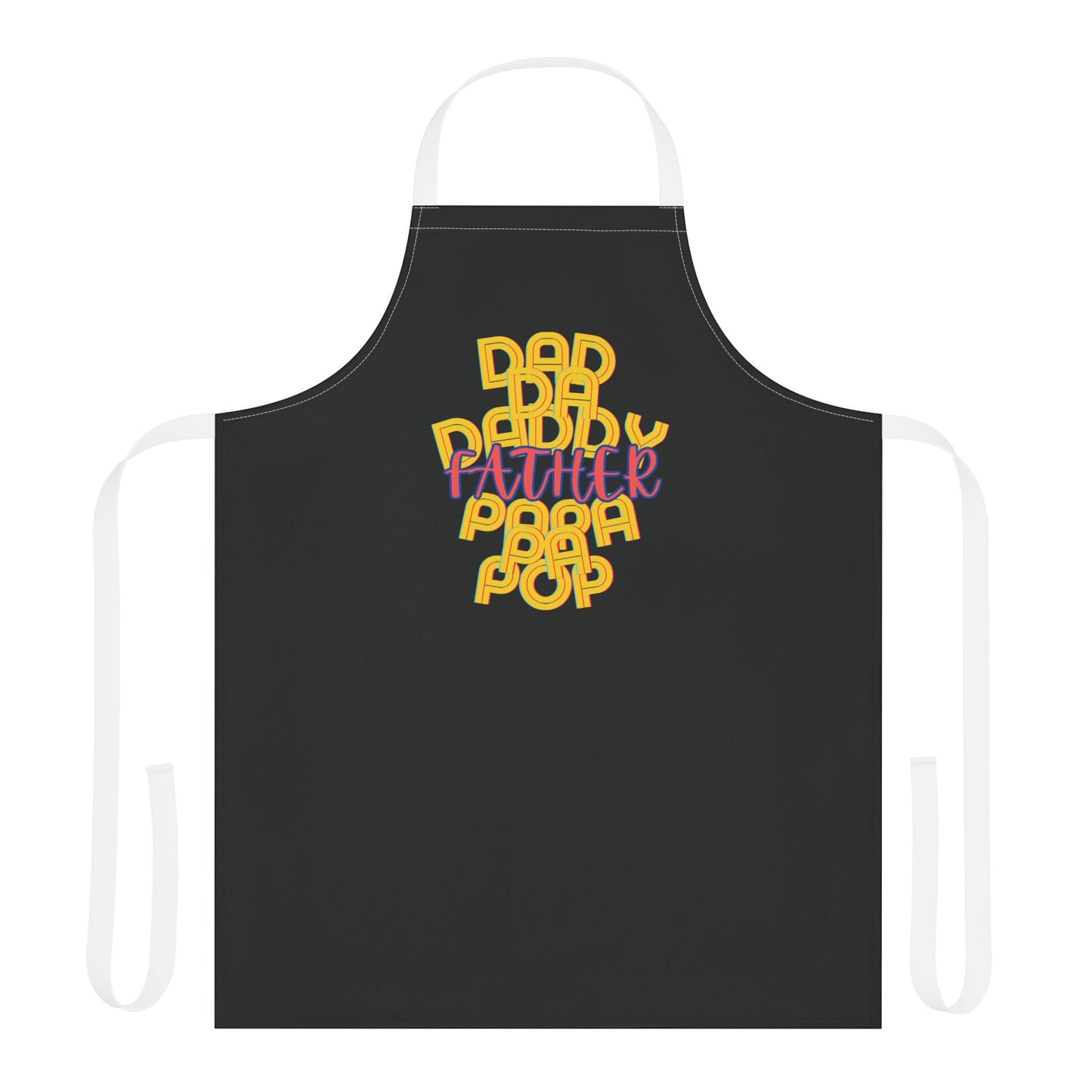 Father Chefs Apron, Love BBQ Cooking Fathers Day Gifts for Men