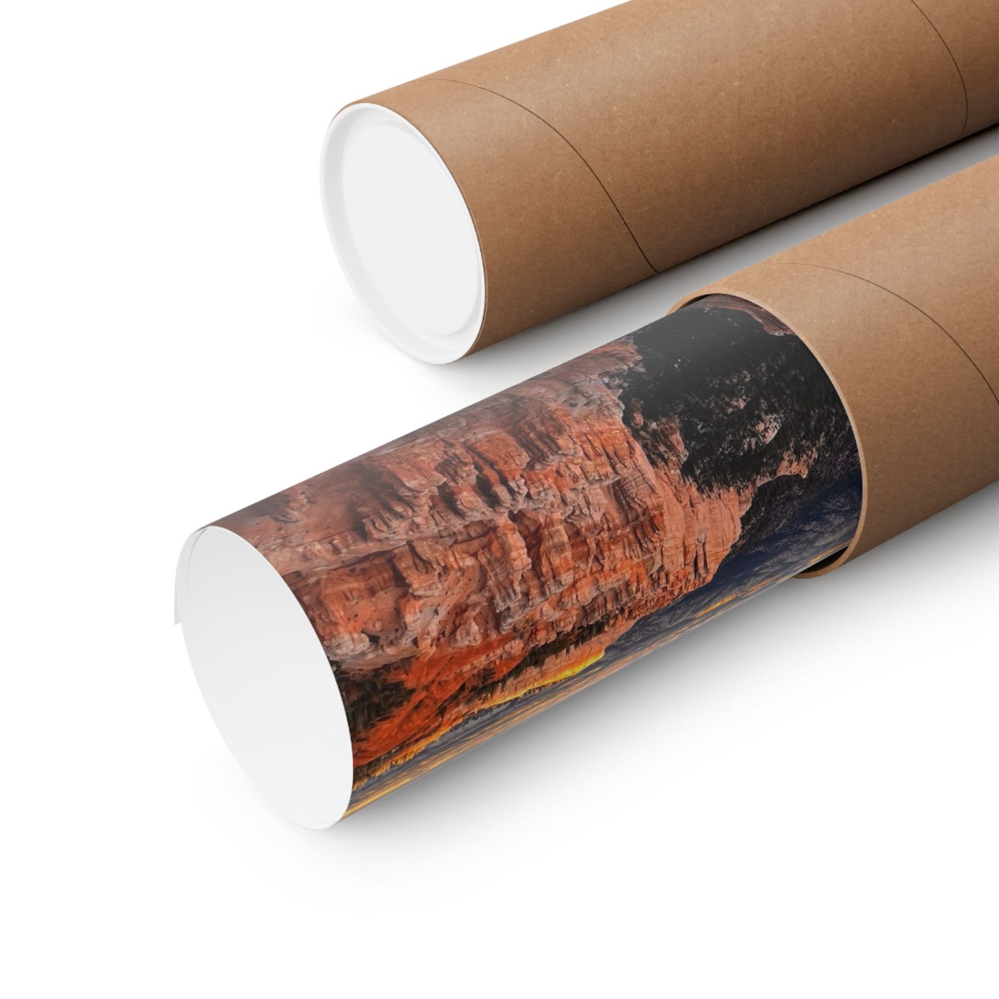 Bryce Canyon Landscape, Original Photo Print, Premium Matte Poster, Mountains, Sky, Clouds, Nature, Artwork, Wall Art, Gift, Rock