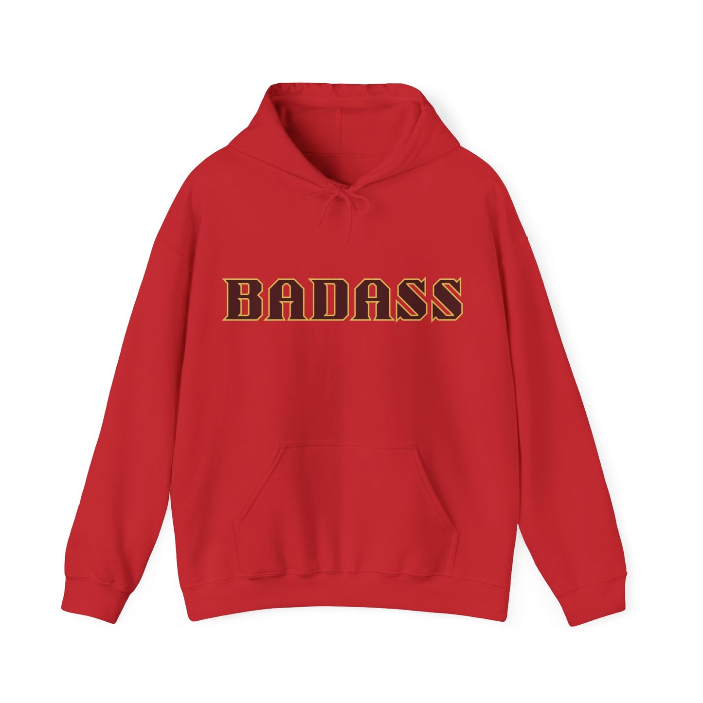 Badass Unisex Heavy Blend™ Hooded Sweatshirt, funny, strong, hoodies, gifts for friends, gender neutral, personality, attitude, warm, soft