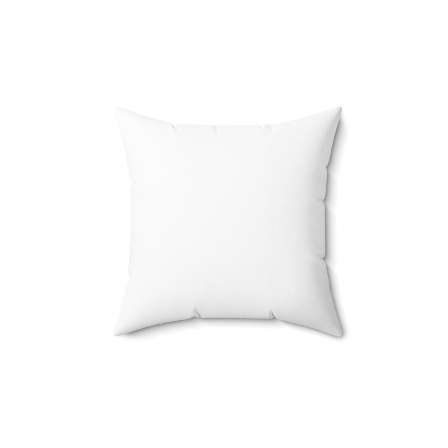 This is Where I Am White Spun Polyester Square Pillow, Sassy, Fun, Snarky, Accent Pillow, Decor, Dorm, Bed, Sofa, Throw, Gift, 4 Sizes