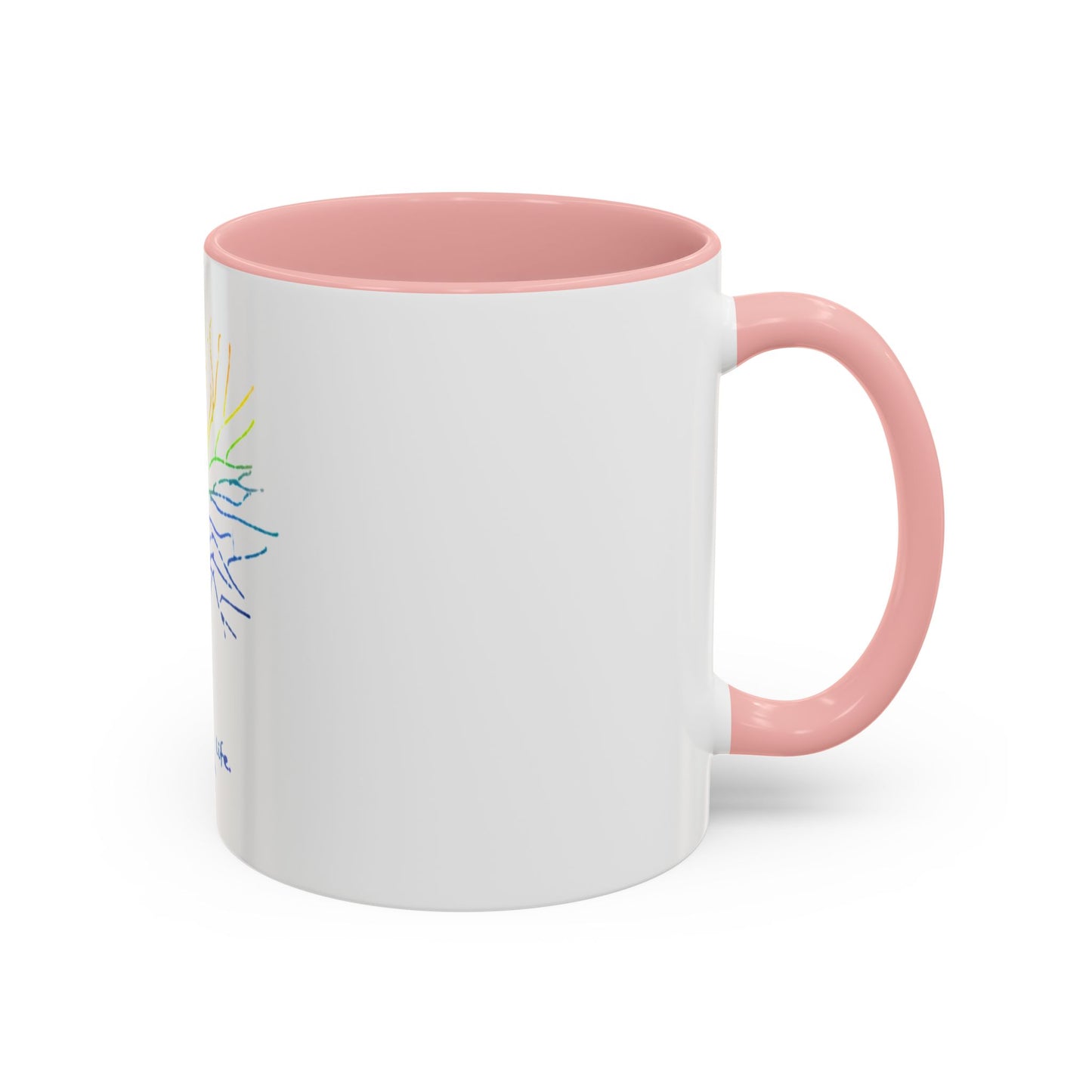 Rainbow Tree Coffee Mug, It’s Just Life