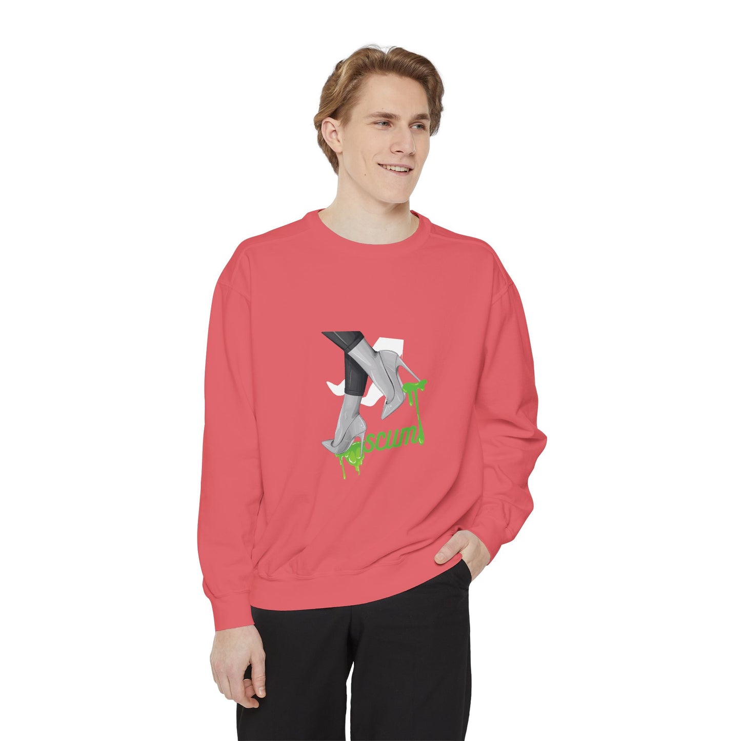 High Heels Dripping Scum Unisex Sweatshirt