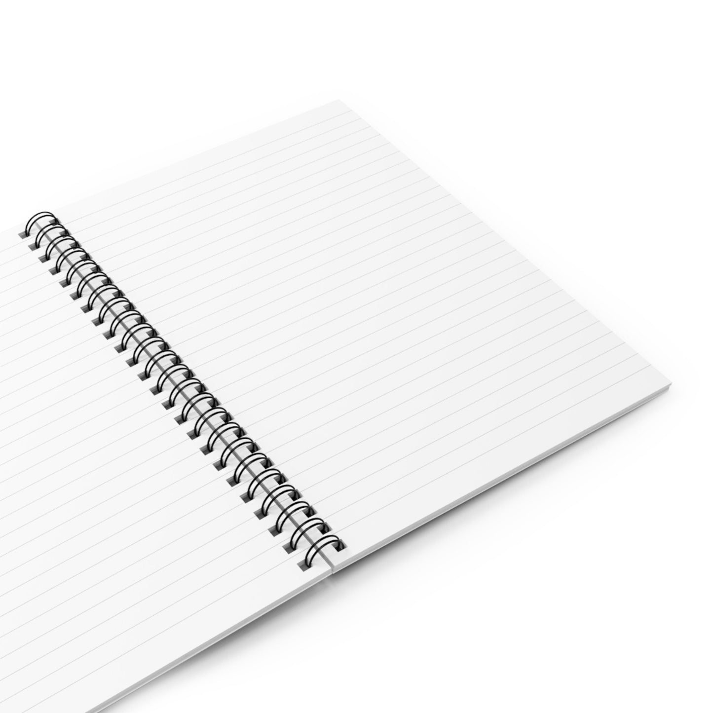 Badass Red Spiral Notebook, Ruled Line, strong, confident, bold, empowered, gender neutral, journal, lists, gift, teens, adults, friends