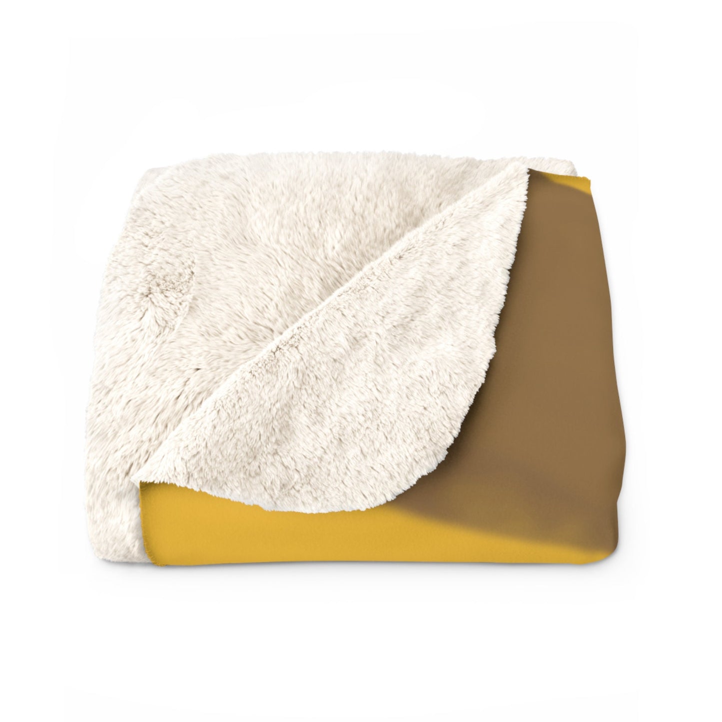 Rabbit Moon Yellow Sherpa Fleece Blanket, Bunny, Sleep, Calm, Home Decor, Warm, Soft, Cozy, Gender Neutral, Gift, Throw, 50x60 60x80